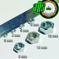 Mur Hex M4 / Hex Nut M4 / Mur 4mm isi PCS100