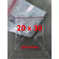 Plastik Klip 20 x 30 cm Plastic Clip Seal Zipper Bag Sealer Ziplock PE
