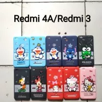Softcase karakter boneka timbul Xiaomi Redmi 4A/Redmi 3 Doraemon mouse