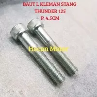 BAUT KLEMAN STANG THUNDER 125 OLD NEW BEST QUALITY HARGA /2PC