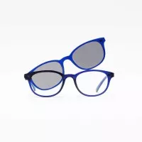 Z-ZOOM Kacamata Baca Style 01 with Clip on Sunglasses +2.0