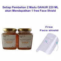 Madu Asli/Alami/Murni/Madu Hutan dari NTT/Honey(220ml)+Face Shield