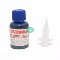 Tinta Spidol White Board Snowman WBI20 Biru 1 Buah