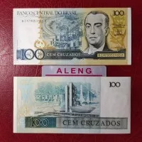 Uang asing Brasil 100 cruzados