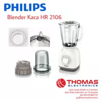 PHILIPS Blender Kaca HR 2106