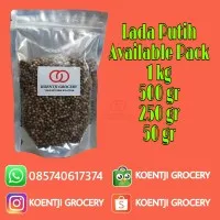 Lada Putih Butir Organik 1Kg Whole White Pepper 1 Kg Merica 1Kg Sahang