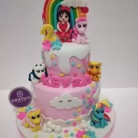 unicorn cake by gratuit