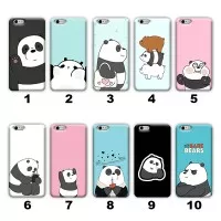 Custom Case Zenfone 3 Max 5.5 Inch We Bare Bears Panda