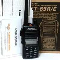 HT YAESU FT-65RE DUALBAND - HT YAESU FT 65R DUALBAND ORIGINAL RESMI