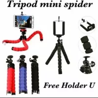 Gorilla pod spider flexible mini tripod plus holder hp