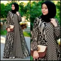 Dress Batik / Gamis Batik Bolero / Gamis Modern / Dress Batik Wanita