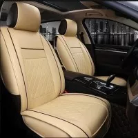 Car Front Seat Covers PU Leather Universal Seat Cushion Protector Jok