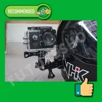 Side Helm Mount Motovlog / Mounting Pinggir Samping Helm Gopro Xiaomi