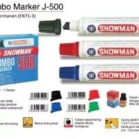 spidol snowman jumbo 500 - spidol snowman marker 500 jumbo -