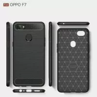 SOFTCASE OPPO F7 - SLIM FIT CARBON OPPO F7 F7 PRO