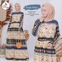 maxi dress kayla mofa kamila venesia marlina batik abstrak dulca harum