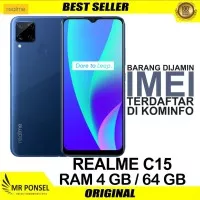 REALME C15 RAM 4GB ROM 64GB GARANSI RESMI REALME INDONESIA