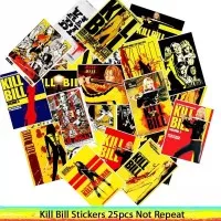 Kill Bill Uma Thurman Lucy Liu Quentin Tarantino Poster Movie Stiker