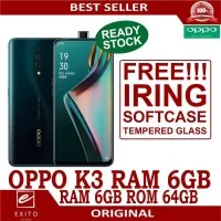 OPPO K3 RAM 6GB ROM 64GB GARANSI RESMI OPPO INDONESIA ORIGINAL