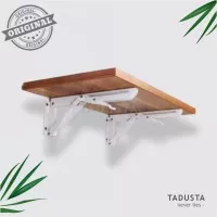 Meja Lipat Dinding / Meja Ambalan / Floating Table 60 x 40 CM - Putih
