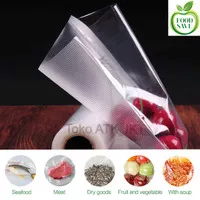 Sous Vide Plastik Sealer Food Grade Makanan Refill Vacuum Beef Steak