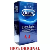 Kondom Durex Extra Safe ~ Isi 12 pcs
