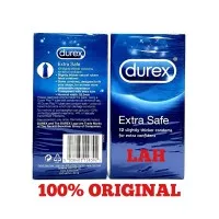 Kondom Durex Extra Safe (Besar) - Isi 12 pcs