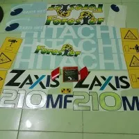 sticker excavator HITACHI ZAXIS 210 MF