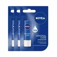 Nivea Original Care Caring Lip Balm 4.8gr