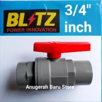 stop kran 3/4" inch blitz ball valve pvc polos