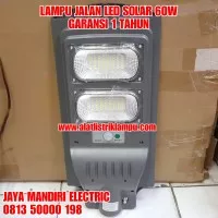 LAMPU JALAN SOLAR LED 60 WATT PJU TENAGA SURYA 60W 60WATT GARANSI 1TH