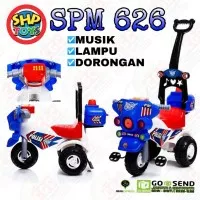 Sepeda Roda Tiga Polisi SHP SPM 626 Mainan Rideon Anak SNI