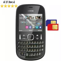 Nokia Asha 200 Original Dual Sim Hp Handphone Nokia Jadul Not E6 E71