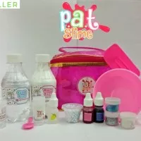 Slaim anak Slimeaktifator Bermain Anak PAT Slime Kit Pink Slime Slaim