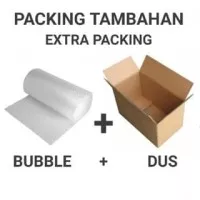 Extra Dus + Bubble Tambahan Pengemasan Paket Agar DVD tdk Pecah