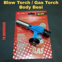 LPG Gas Torch Body Besi / Blow Torch Tabung Hicook / Kepala Gas Torch