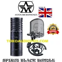 aston spirit black bundle limited microphone