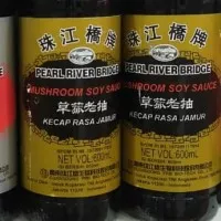 pearl river bridge mushroom dark soy sauce kecap rasa jamur 600ml