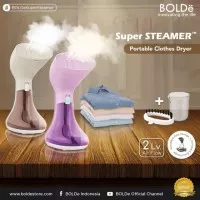 Setrika Uap BOLDe Super Steamer LAVIOLA - Gosokan Baju Uap
