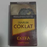 Rokok Djarum coklat extra 12`s