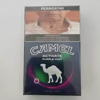Rokok camel cativate purple mint 20`s