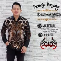 Semira Sogan Kemeja Batik Pria Lengan Panjang by Batik Anjani