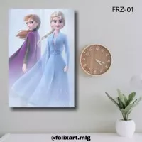 Hiasan Dinding Poster Kayu Frozen Wall Decor Aesthetic FRZ-01-02 Belum