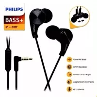 Headset handsfree Philips AT036 Earphone magnetick bass AT-036