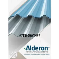 Alderon 83 Asli / Twinwall 830 Atap uPVC Kanopi / Canopi