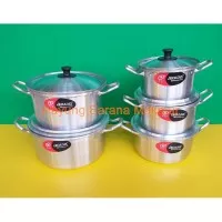 Panci Jawa Set / Panci Set 5 pcs / Panci Set Jawa / Panci Murah 5pcs