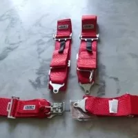 Safety Belt Crow Merah 4 Titik - Seatbelt Crow Merah - Safety Belt