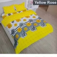 Sprei Lady Rose uk 120x200 motif yellow rose