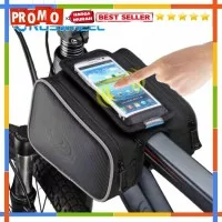 Tas Sepeda Anti Air dengan Tempat untuk Smartphone Roswheel