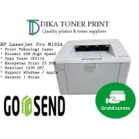 Printer HP LaserJet Pro M102a Garansi 1 Bulan Hasil Print Bagus